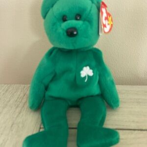Green Plush Bear Toy